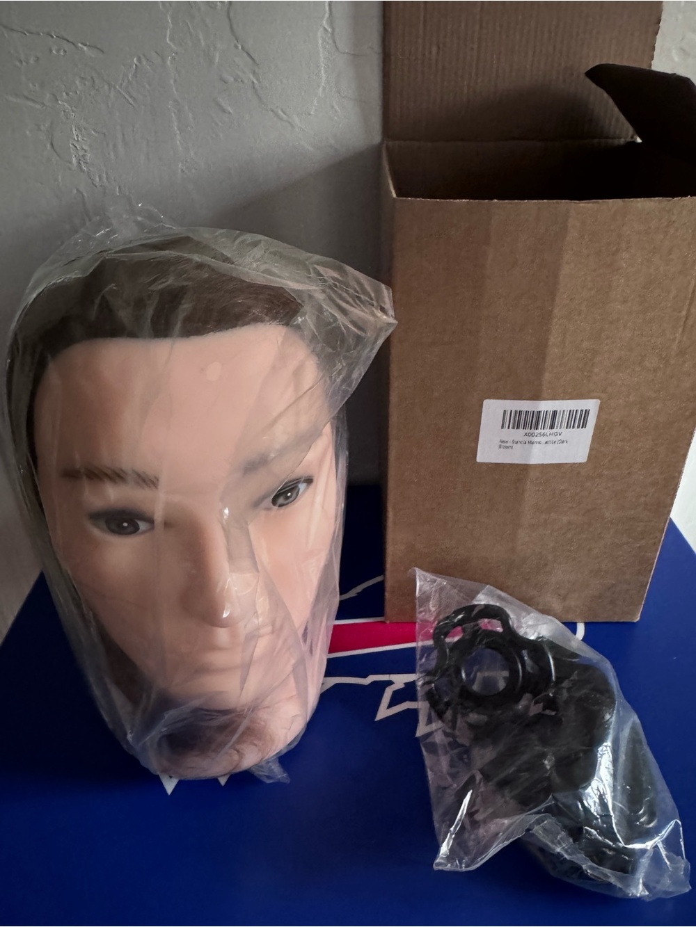 NEW-Mannequin Head and tools 100% hair